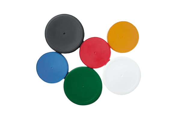 All available closure colors – White, Black, Blue, Red, Green, Orange